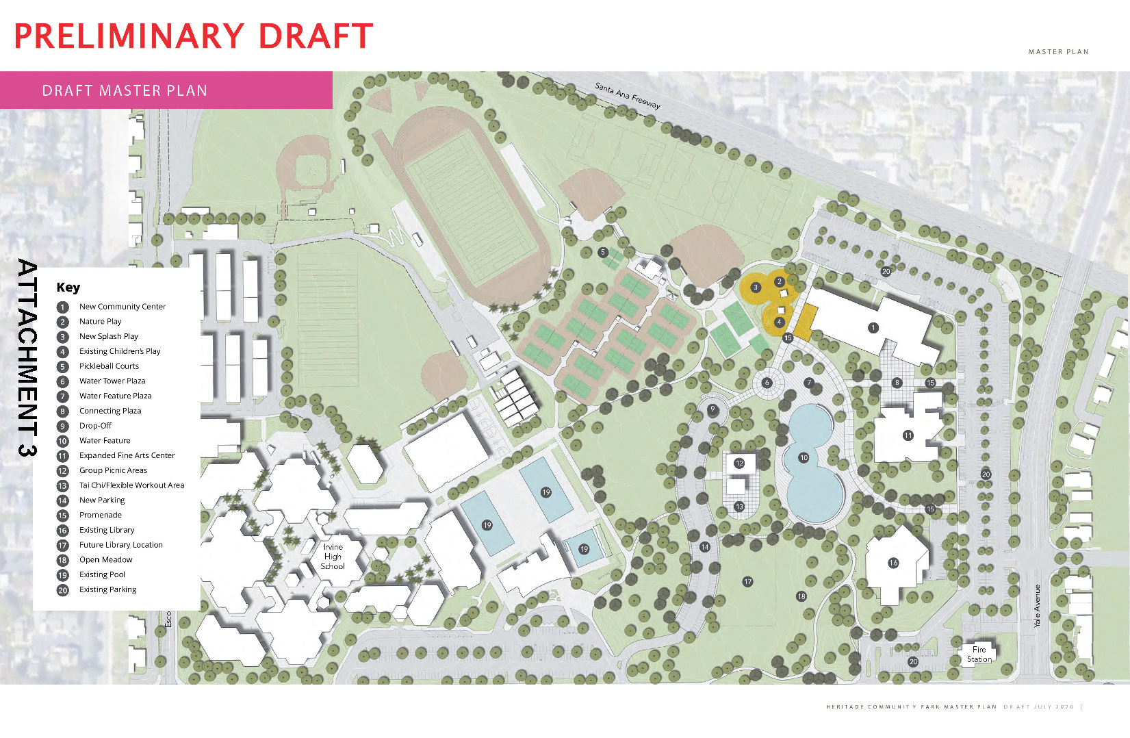 Heritage Community Park Improvements Master Plan City of Irvine